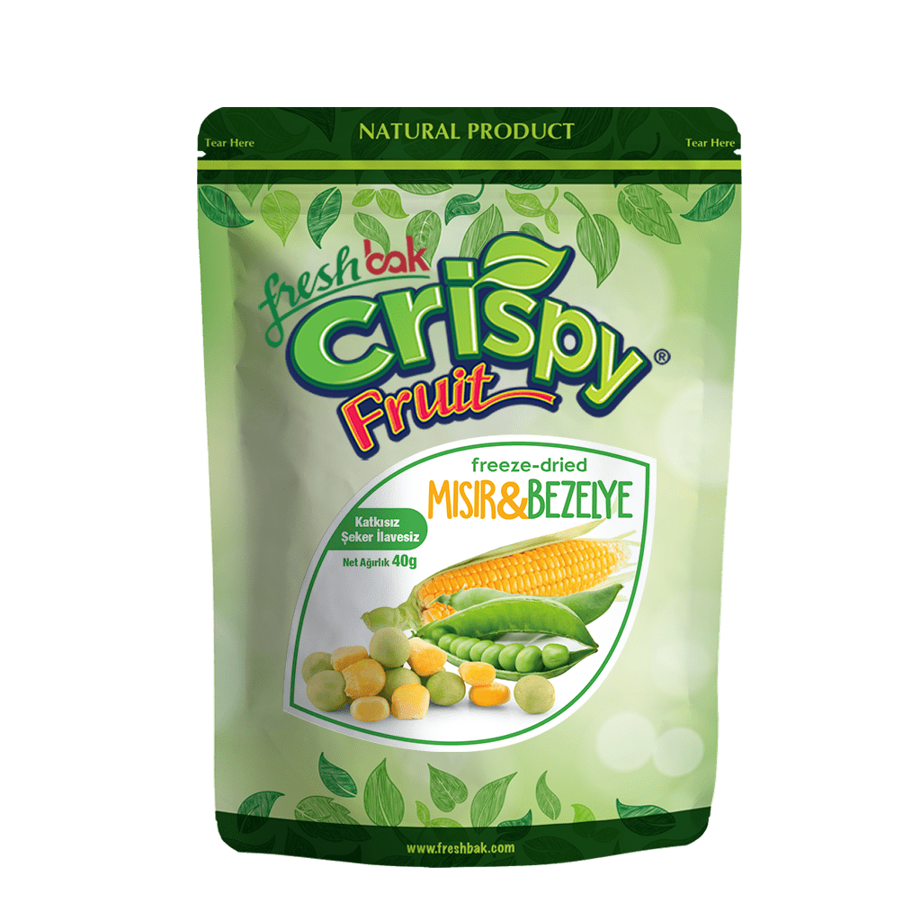 Freeze-Dried Mısır Bezelye 40g